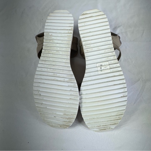 BOBS by Skechers Women's Desert Kiss-Stretch Quarter Strap Sandal Flat - Taupe - Picture 8 of 8